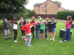 Nerf Parties Leeds at Nerf War at Easingwold Nerf Party York Nerf War in North Yorkshire 1