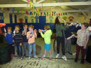 Nerf Parties Leeds Nerf War Wakefield Nerf Party Ideas for Sherburn Nerf Kids Birthday Party West Yorkshire 3