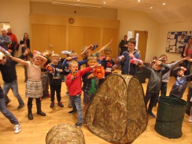Monk Fryston Nerf Parties Leeds Nerf War in Pontefract: Nerf Party Ideas for Nerf Kids Birthday Party. Yorkshire Nerf Party UK... Nerf games as rival Nerf teams have a mega Nerf blast!