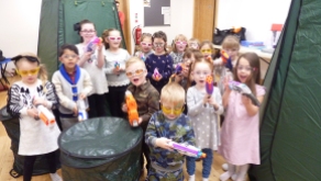 Horbury Nerf Parties Leeds Nerf War: Wakefield Nerf Party Ideas for Nerf Kids Birthday Party... Adult Nerf War Party at Yorkshire Nerf Party, Horbury.