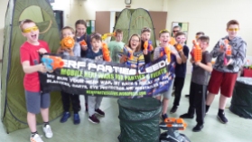 Nerf Parties Leeds Nerf War Games Nerf arena Pudsey Nerf Party in Leeds Team building Nerf Gun Games and Nerf gun wars Nerf gun party ideas for Nerf gun birthday party Yorkshire Nerf party theme Nerf party adult nerf guns rental